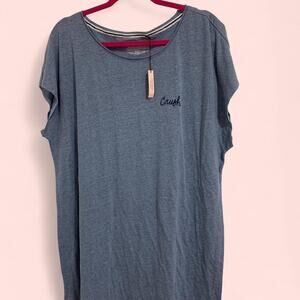 Victoria’s Secret Blue Night Gown Size XL with logo “crush” NWT New with Tag